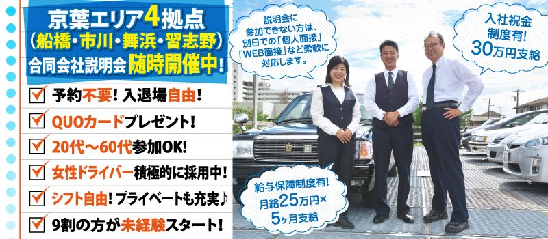 京成タクシーホールディングス株式会社 京成タクシーホールディングス株式会社