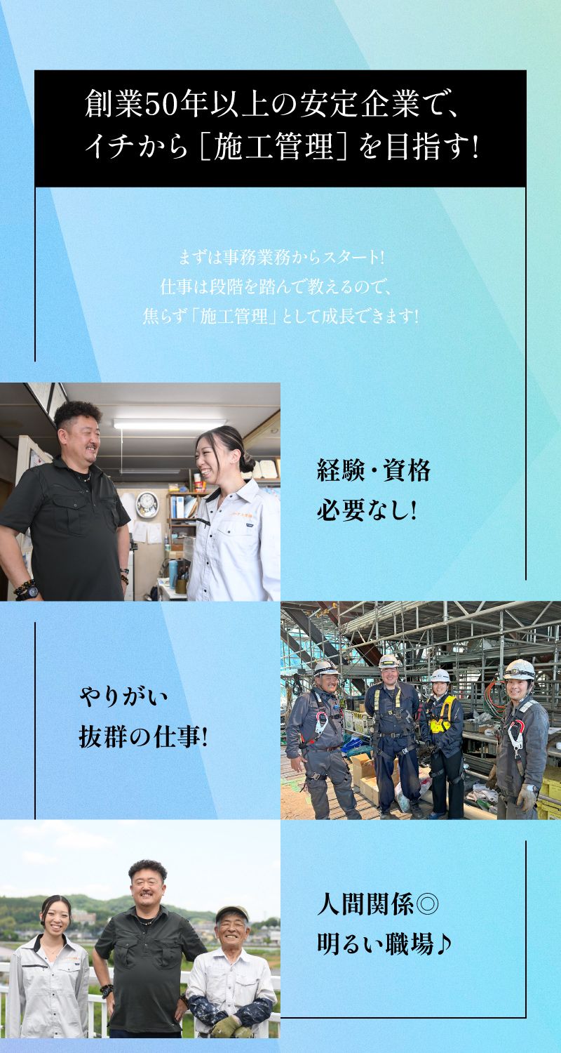 三ブリッヂ工業株式会社　厚木営業所からのメッセージ