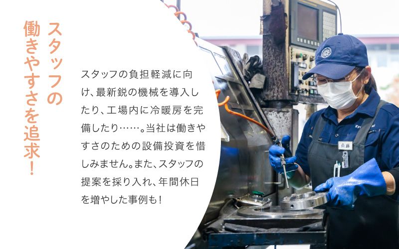 共和精機株式会社からのメッセージ