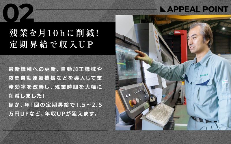 株式会社河内金属からのメッセージ