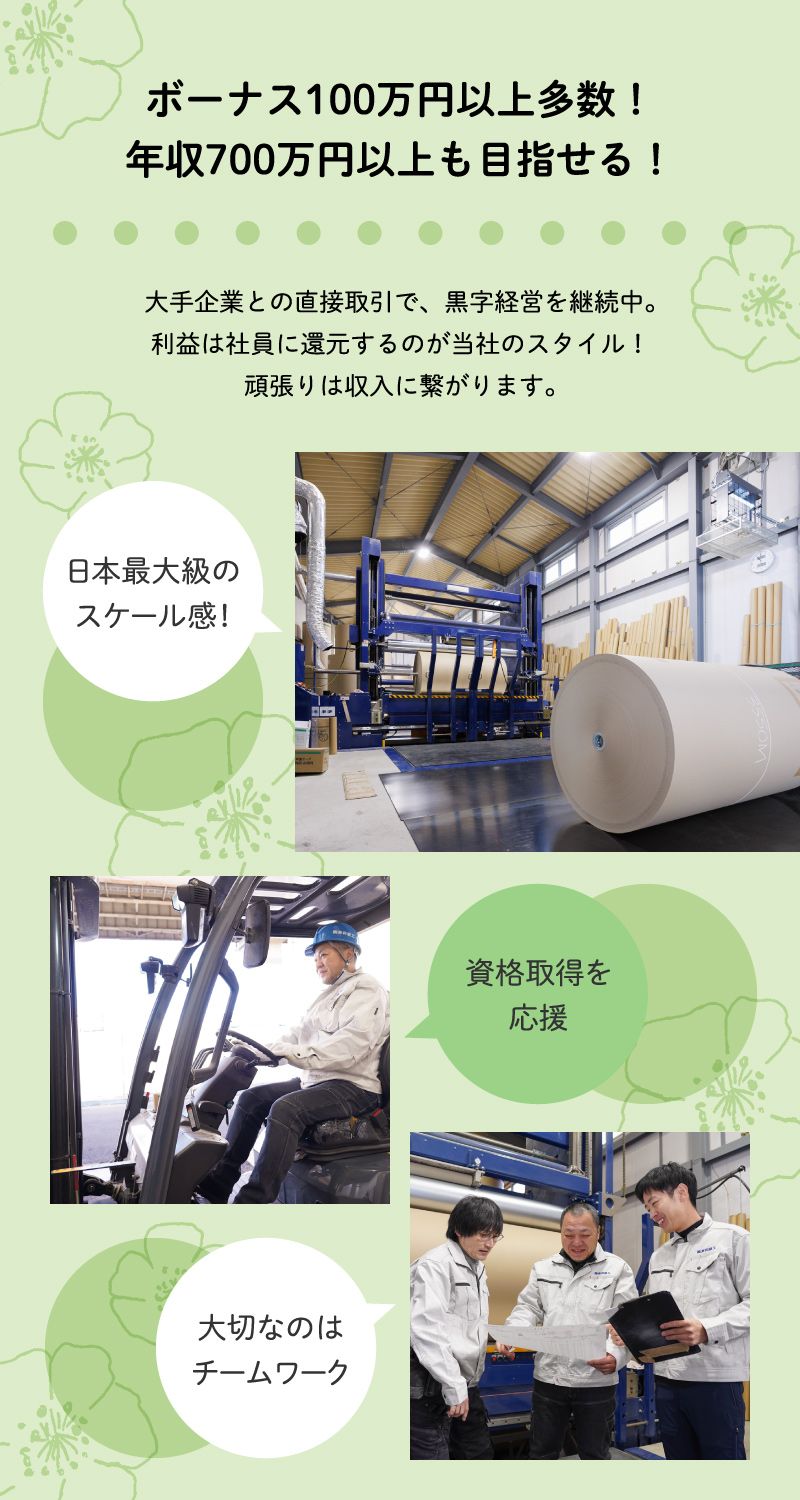 株式会社東和紙工からのメッセージ